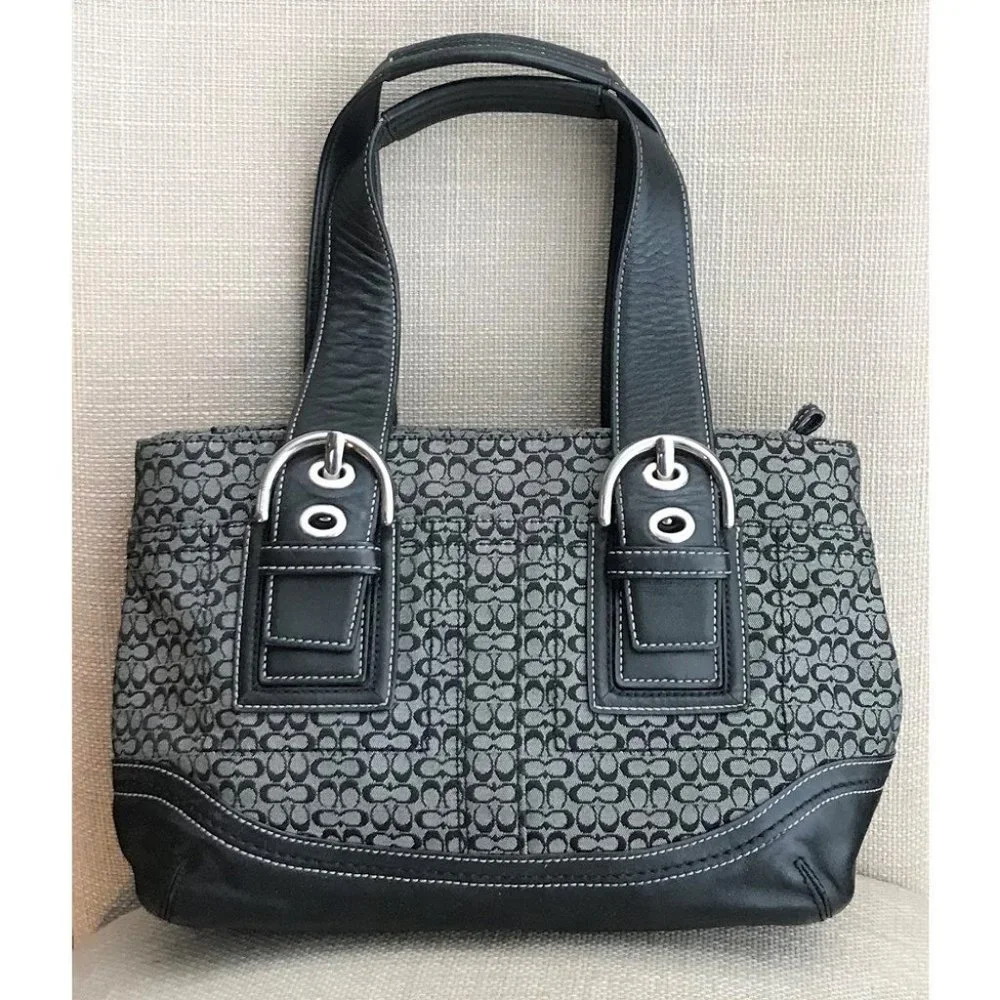 Vintage Coach Signature Soho Satchel Handbag F10927 Certificate of Authentitcity
